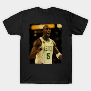 Kevin Garnett - Vintage Design Of Basketball T-Shirt